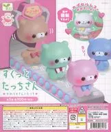 ガチャ台紙 「かぷせるふれんず すくっとたっちさん かわうそさん?たっち」