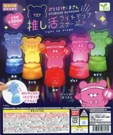 ガチャ台紙 「おとぼけくまさん 推し活ライトアップステージ」