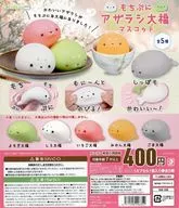 ガチャ台紙 「もちぷにアザラシ大福マスコット」