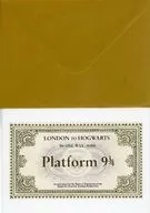 ホグワーツ特急チケット グリーティングカード 「ハリー・ポッター」