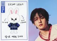[単品] リノ(Stray Kids) SKZOO プロフィールカード Leebit 「KARMA SKZOO VER.」 同梱品