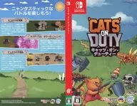 販促POP  「Switchソフト Cats On Duty」