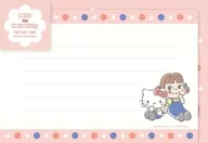 ペコちゃん＆ハローキティ レターセットA 「PEKO×サンリオキャラクターズ」