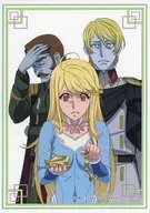 サーシャ＆デスラー＆タラン 描き下ろしイラストボード 「劇場版 ヤマトよ永遠に REBEL3199 第四章 水色の乙女」 1週目 入場者プレゼント特典