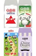 Aセット ポチ袋 4枚セット 「ドキドキくじ×六甲バター Q・B・Bチーズくじ」 E賞