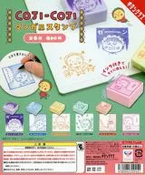 ガチャ台紙 「コジコジ マンガ風スタンプ」