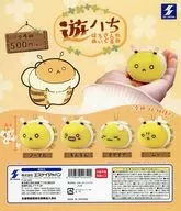 ガチャ台紙 「遊ハち はちさんのぬいぐるみ」