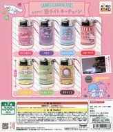 ガチャ台紙 「サンリオキャラクターズ カラフル!缶ライトキーチェーン」