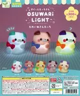 ガチャ台紙 「すくっとたっちさん～おすわりらいと～ たれいぬさんたっち」