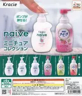 ガチャ台紙 「クラシエ ナイーブ ミニチュアコレクション」