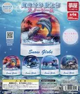 ガチャ台紙 「海のなかまたち スノードーム」