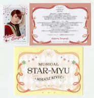 宮内伊織(天花寺翔) シークレットメッセージカード 「新ミュージカル『スタミュ』スピンオフ 『MIRACLE REVUE』」