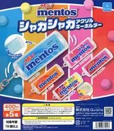 ガチャ台紙 「ミニメントス シャカシャカアクリルキーホルダー」