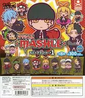 ガチャ台紙 「マッシュル-MASHLE- キャラばんちょうこうラバーマスコット プラス1」