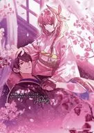 おだやかイラスト B6サイズビジュアルボード 「コミックス 結界師の一輪華 7巻」 アニメイト購入特典