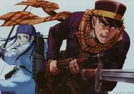 杉元佐一＆アシリパ(横) ビジュアルシート 「一番くじ ゴールデンカムイ ～金塊争奪戦～」 I賞