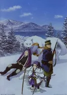 杉元佐一＆アシリパ＆白石由竹 ビジュアルシート 「一番くじ ゴールデンカムイ ～金塊争奪戦～」 I賞