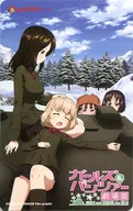 [未使用]普拉達高中穆比Chike卡全國共通預售票1500日元「少女與戰車劇場版」第1彈穆比Chike卡