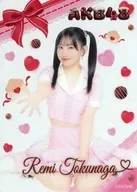 徳永羚海 クリアカードB 「AKB48 チョコっと運試し!バレンタインスクラッチ 2026」 C賞