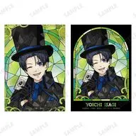 潔世一 描き下ろし 怪盗団ver. Aure Glass ブロマイド2枚セット 「TVアニメ ブルーロック」