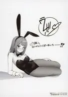 べんぞうイラスト オリジナルブロマイド 「コミックス 義理ですからっ」 駿河屋購入特典