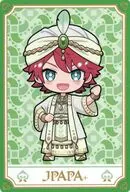 じゃぱぱ(白王族ver./ミニキャラ)/ノーマル ランダムカード 「Arabian Peach Night ～カラフルピーチとふしぎな砂時計～ アニメイトオンリーショップ」