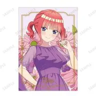 中野二乃 描き下ろし ハーバリウムver. A5イラストカード 「五等分の花嫁*」
