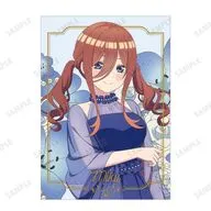 中野三玖 描き下ろし ハーバリウムver. A5イラストカード 「五等分の花嫁*」
