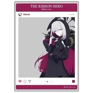 ベルベット SNS風クリアカード 「THE RIBBON HERO リボンヒーロー」