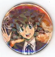 沢田綱吉 「家庭教師ヒットマンREBORN! コラボカフェ in eeo Cafe ホログラム缶バッジ 04/(描き下ろしイラスト ブラウントラッド ver.)」