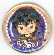 雲雀恭弥 「家庭教師ヒットマンREBORN! コラボカフェ in eeo Cafe ホログラム缶バッジ 03/(グラフアートイラスト ブラウントラッド ver.)」