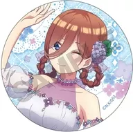 中野三玖(アップ) 「五等分の花嫁* トレーディンググリッター缶バッジ 紫陽花ドレス」