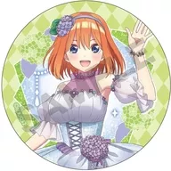 中野四葉(上半身) 「五等分の花嫁* トレーディンググリッター缶バッジ 紫陽花ドレス」