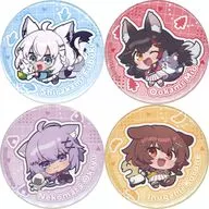 全4種セット ミニキャラ缶バッジ 「バーチャルYouTuber ホロライブ hololive GAMERS fes. 超超超超ゲーマーズ2 アタリ付きランダムくじ」