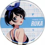 更科瑠夏1 缶バッジ 「DMMスクラッチ! TVアニメ 彼女、お借りします スクラッチ第六弾」 E-3賞