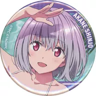 新条アカネ(水着A) 缶バッジ 「DMMスクラッチ! TVアニメ SSSS.GRIDMAN 水着 スクラッチ」 E-3賞