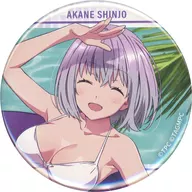 新条アカネ(水着B) 缶バッジ 「DMMスクラッチ! TVアニメ SSSS.GRIDMAN 水着 スクラッチ」 E-4賞