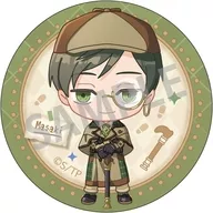 大外聖生 「誰ソ彼ホテル 描き起こし トレーディング缶バッジ 探偵」