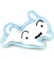 シロ(走る) 「クレヨンしんちゃん ぬいピン」