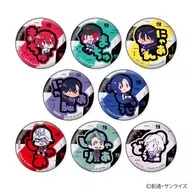 全8種セット 「機動戦士Gundam GQuuuuuuX おなまえぴたんコ 缶バッジコレクション」