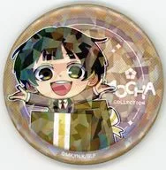 蜂楽廻 「ブルーロック MOCHA SUIT COLLECTION トレーディングホログラム缶バッジ MOCHA ver.」