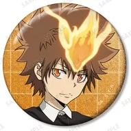 沢田綱吉 「家庭教師ヒットマンREBORN! 描き下ろし カジュアルコーデver. トレーディンググリッター缶バッジ」