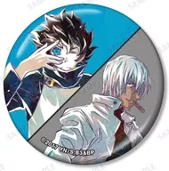 レオナルド＆ザップ 「血界戦線 ＆ BEYOND トレーディング Ani-Art 第4弾 メタリック缶バッジ」