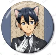 B.キリト 「ソードアート・オンライン 描き下ろし 猫耳執事・メイドver. トレーディング缶バッジ」