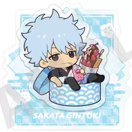 坂田銀時 2層アクリルバッジ 「銀魂」