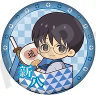 志村新八 「銀魂 トレーディングキラキラ缶バッジ」