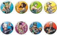 全8種セット 「グリッターCANバッジ ジョジョの奇妙な冒険 第6部 ストーンオーシャン」