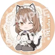マリヤ・ミハイロヴナ・九条 猫メイド 缶バッジ 「時々ボソッとロシア語でデレる隣のアーリャさん」