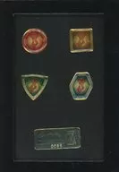 Nagafuchi Gotoku Pin Badge Set (5-Pack) "LIVE 2003 Keep On Fighting" Fan Club Members Only