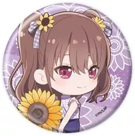 橘美花莉 「缶バッジ 2.5次元の誘惑 06.ひまわりver. ミニキャライラスト」